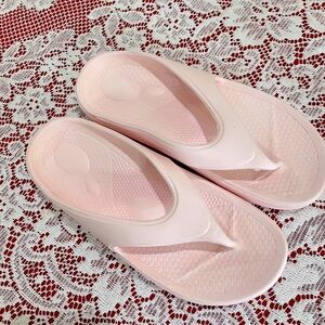 New pink sandals
